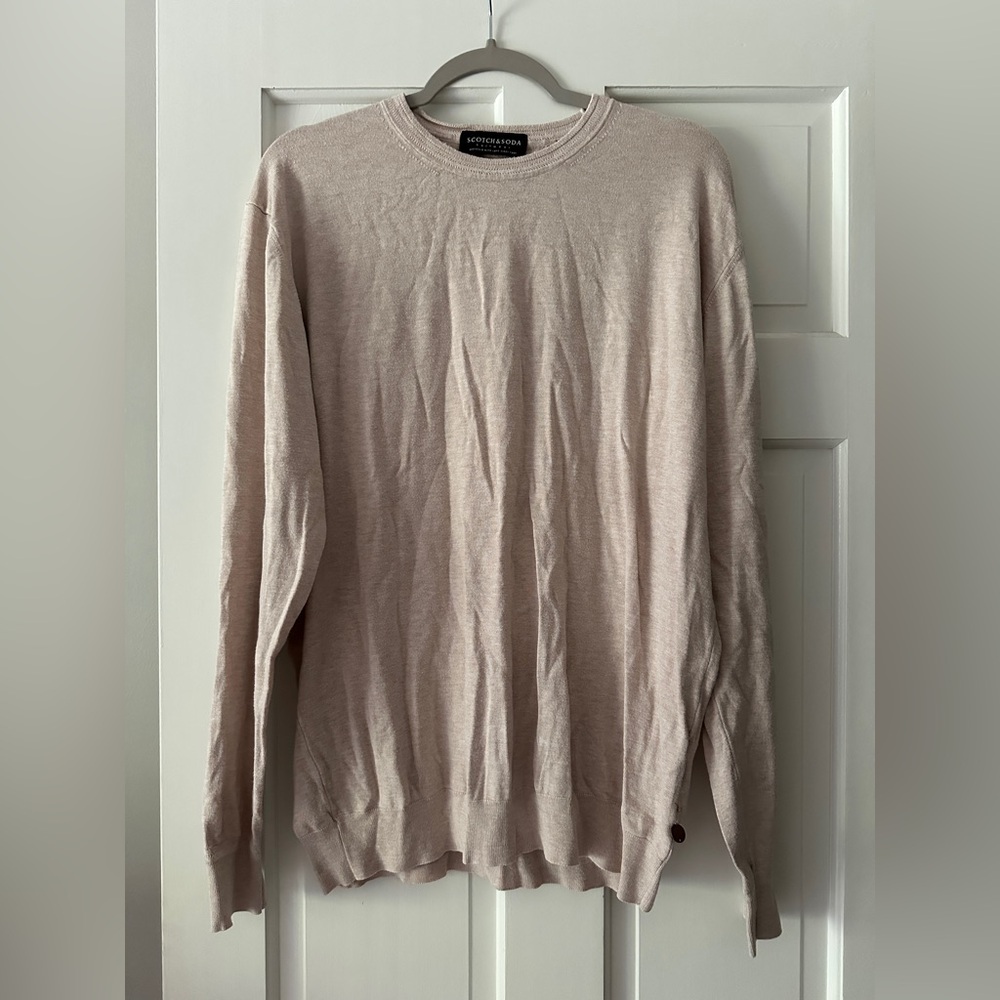 Scotch & Soda Knitwear Long Sleeve Crewneck Pullover Sweater